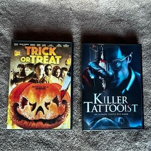 Trick or Treat & Killer Tattooist DVD’s